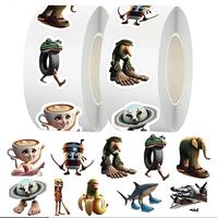 500 x Neue Italienische Brainrot Sticker – Tung Tung, ...