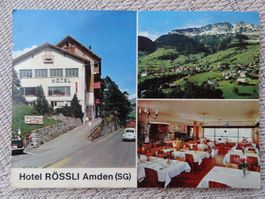 Amden - Hôtel Rössli - 1972