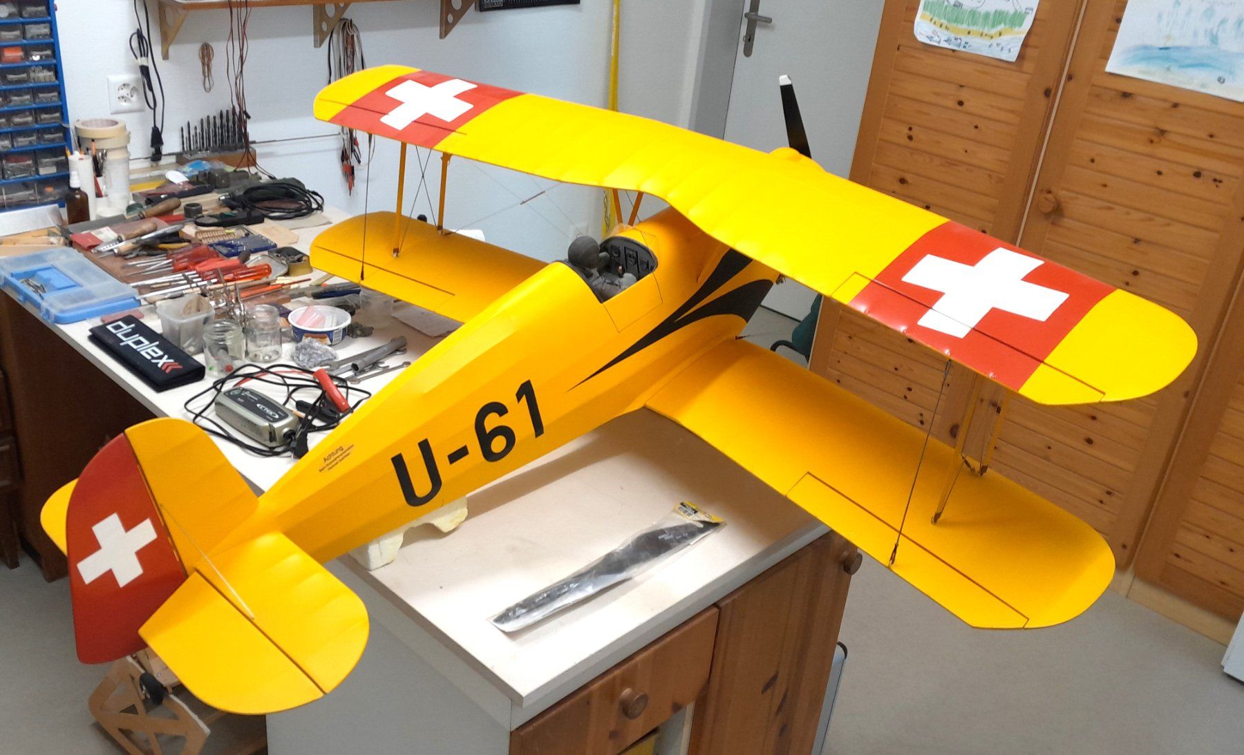 Modellismo RC: 133 Bücker Jungmeister – Usato da Uster venduto da Mafeteng 3