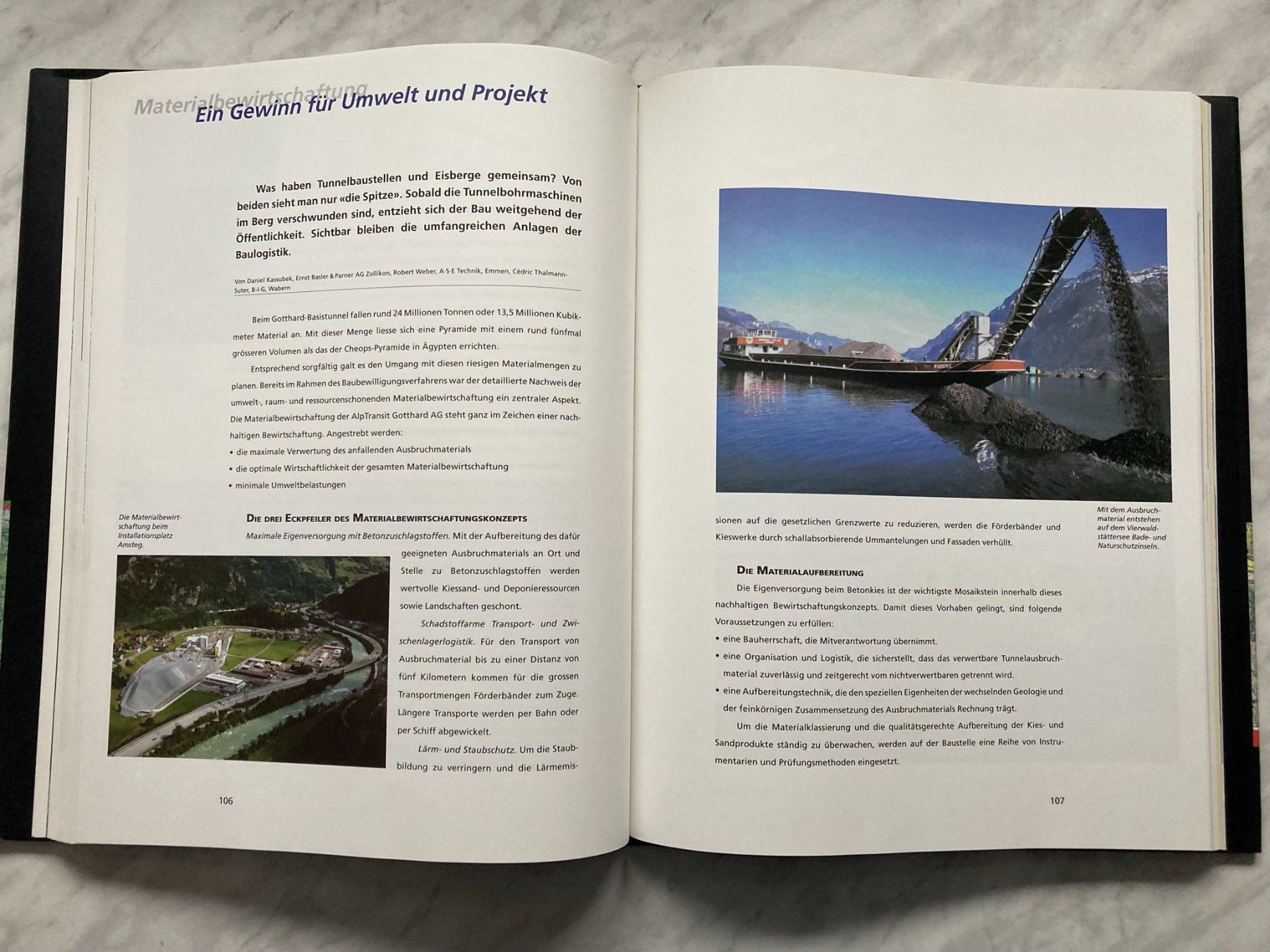 Libri: Gotthard Der längste Tunnel der Welt – Usato da Mirchel venduto da buecher_wurm 6