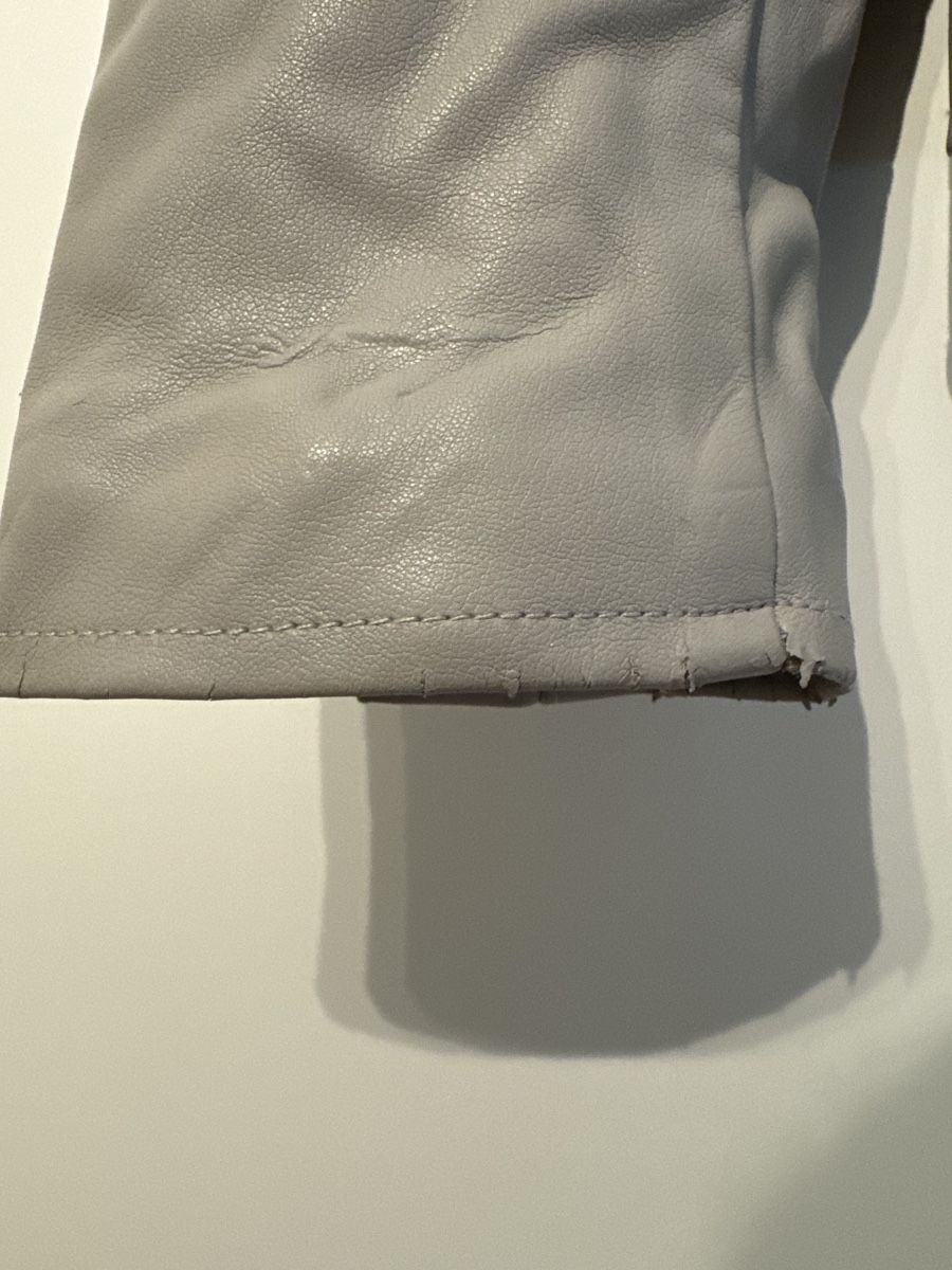 Zara Jacken: Kunstleder-Jacke grau Grösse M gebraucht – Gebraucht aus Allschwil von ana_87pj 5