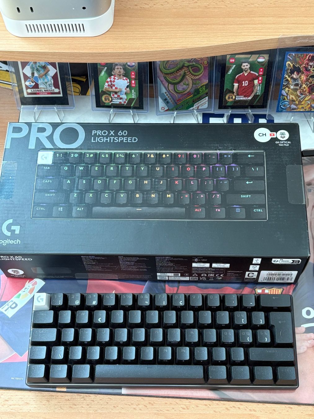 Logitech Tastiere: LOGITECH PRO X 60 LIGHTSPEED Gaming Tastatur Kabellos – Nuovo (secondo la descrizione) da Köniz venduto da RetroBoy89 1