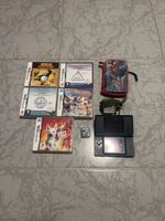 Nintendo DS Lite bleue avec 5 jeux et accessoires