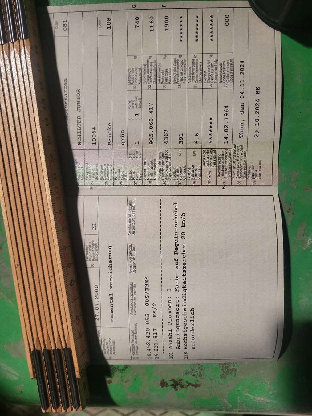 Schilter Trattori: Schilter Junior – Usato da Oberdiessbach venduto da chr_h728 6