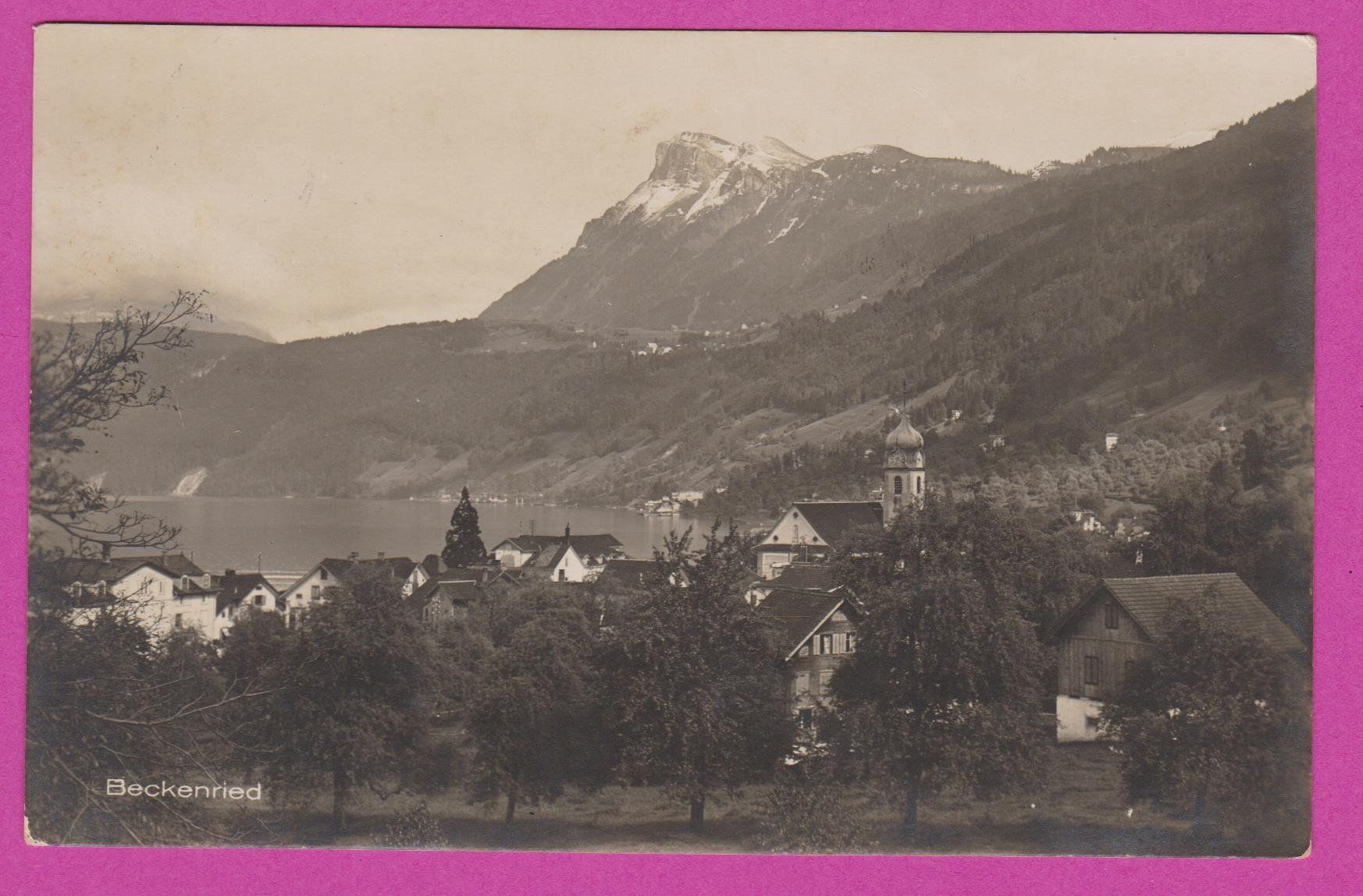 Ansichtskarten: Beckenried   -   2 alte Ansichtskarten – Gebraucht aus Vitznau von Ropaku 3