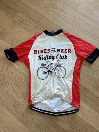Maillot vélo "Bikes and Beer" Club, taille M, idéal été ☀️🚲