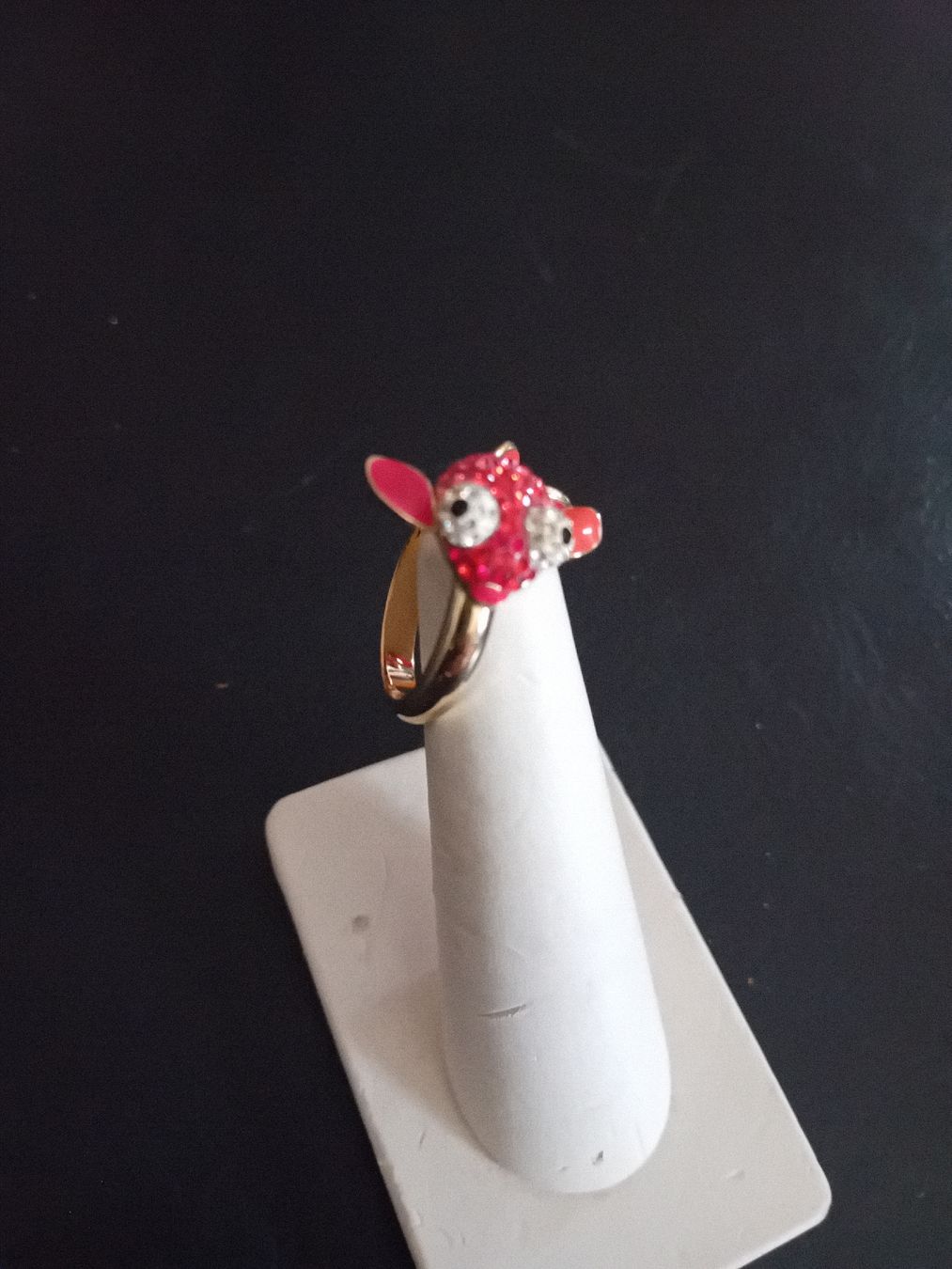 Swarovski Ringe: Anello pesce rosso Swarovski  – Gebraucht aus Biasca von Old_6blh 4