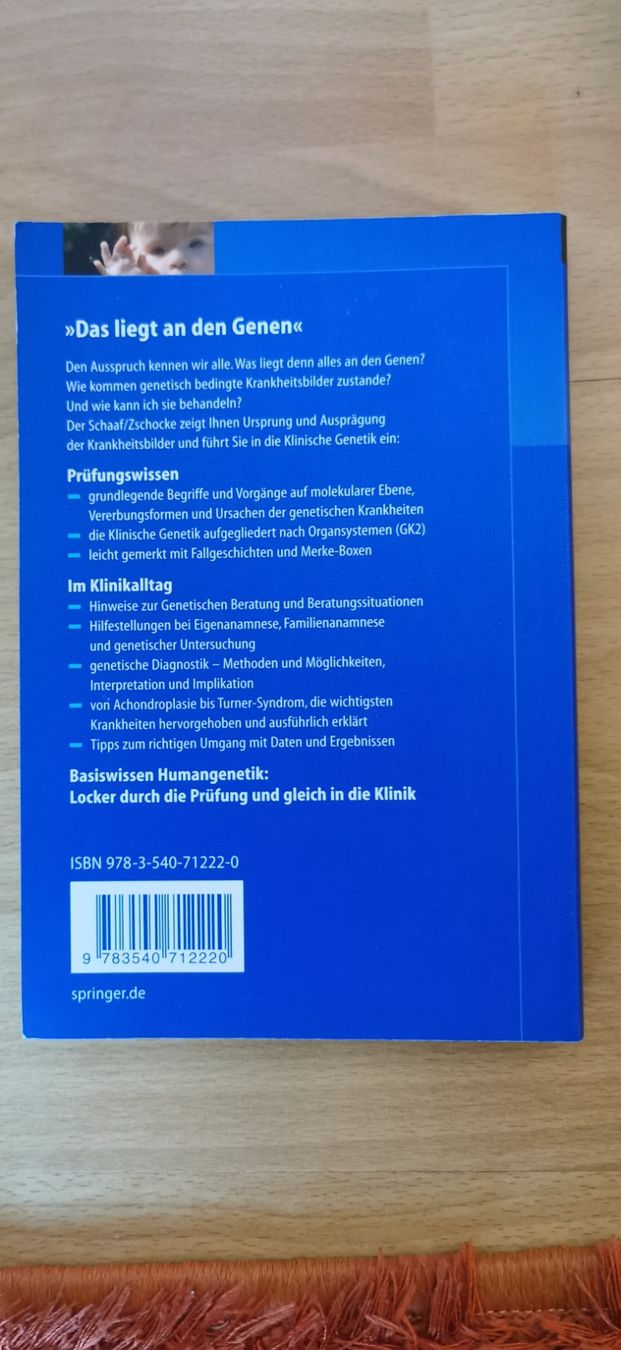 Bücher: Basiswissen Humangenetik – Neu (gemäss Beschreibung) aus Eschenbach LU von Holiday1 1