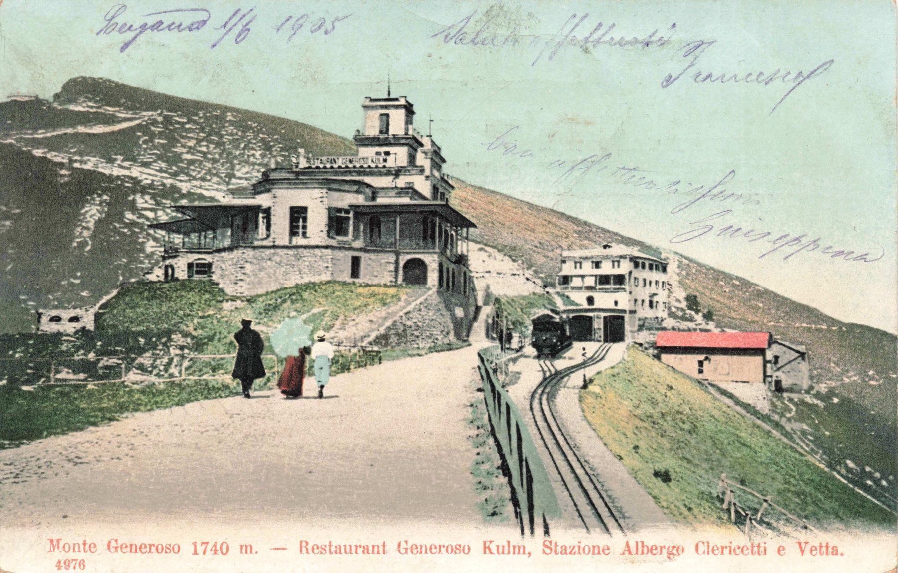 Cartoline postali: Monte Generoso – Usato da Biasca venduto da Blenio71
