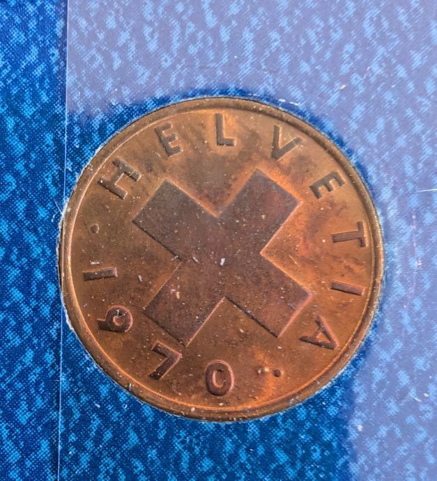 Tutti le monete: 2 Rappen 1970 – Usato da Arch venduto da coinsandmore