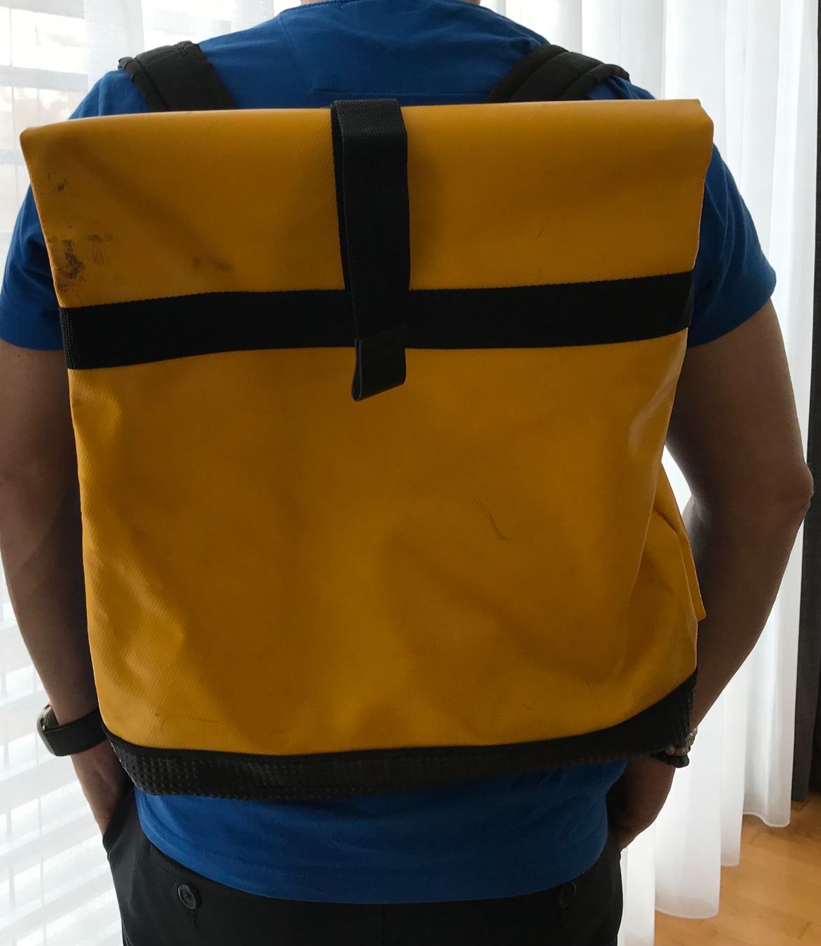 Bree Zaini: Bree Rucksack in gelb/schwarz – Usato da St.Gallen venduto da bubo2008 7