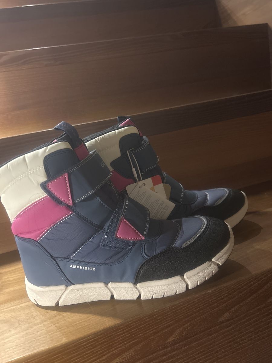 Geox Scarpe per ragazze: Winteschuhe Geox 38 neu – Nuovo e nell'imballaggio originale da Maloja venduto da liv_5gzx