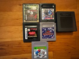 Lot 5 Jeux Game Boy Jap: Samurai Spirit, Rockman, Dr Mario..