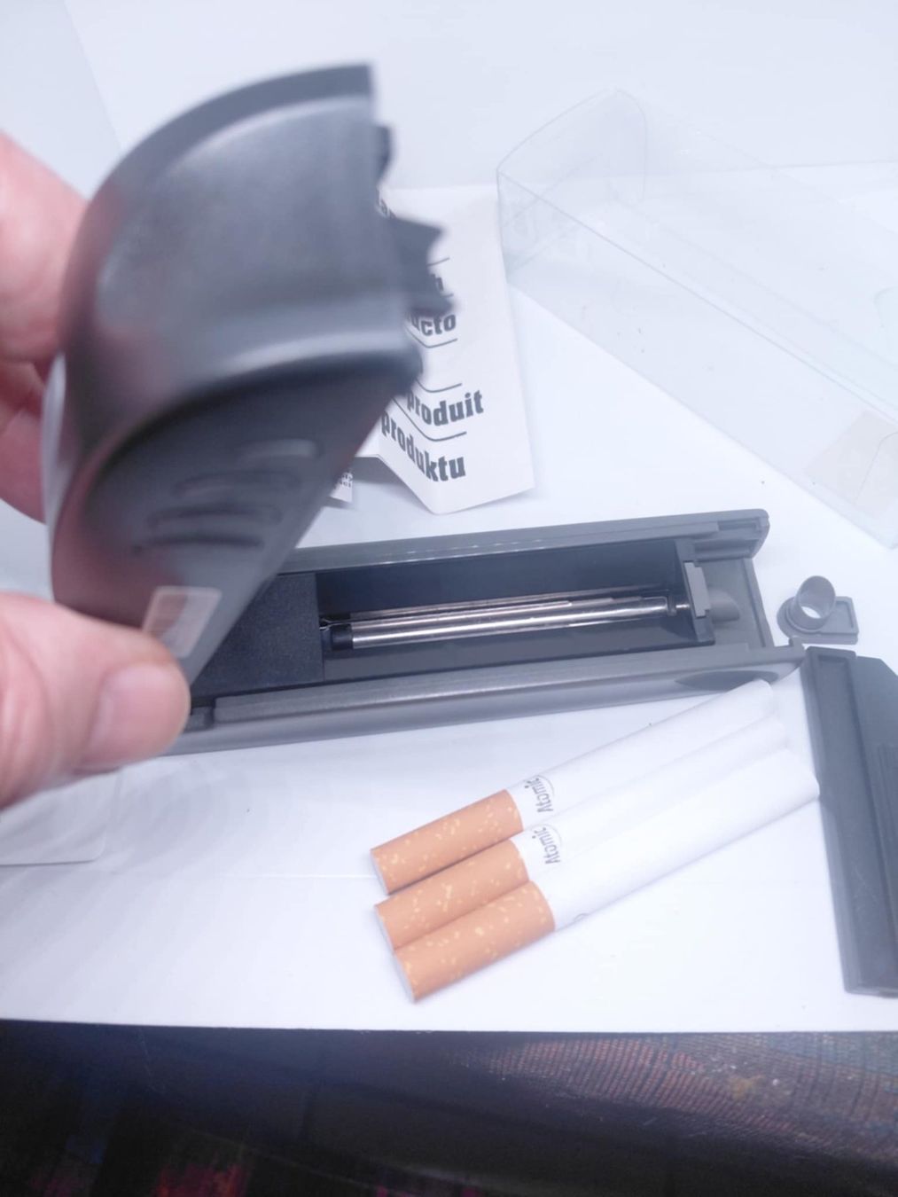 Tabacchi: Zigaretten Stopfgerät‪/ machine pour cigarette un tube – Nuovo e nell'imballaggio originale da Minusio venduto da graziano11 2