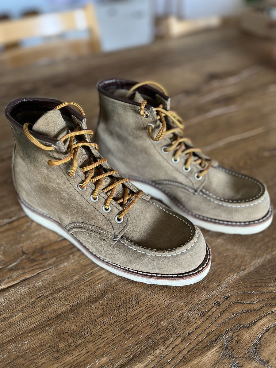 Red Wing Herrenschuhe: Red Wing Moc Toe 8881Olive Mohave – Gebraucht aus Chur von Mbadimeischter 1