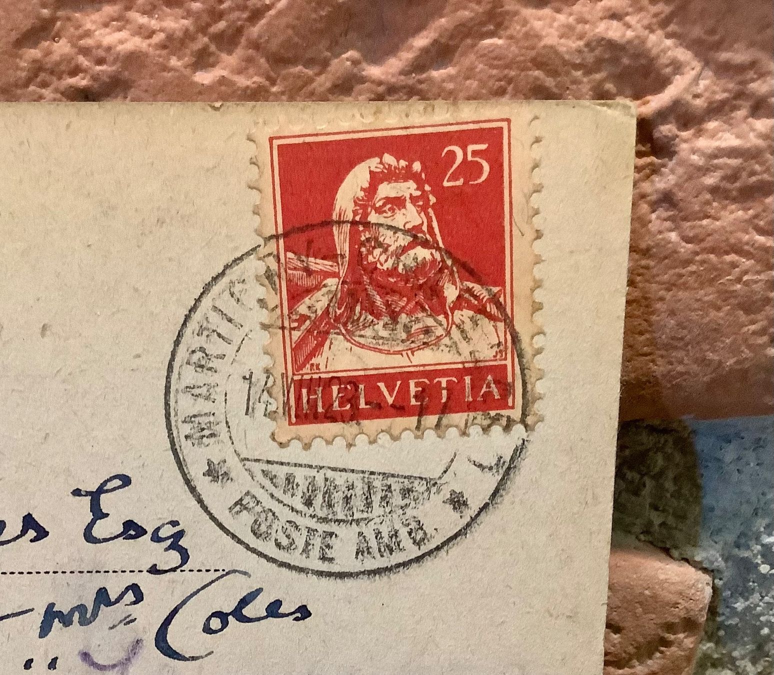 Ansichtskarten: 1923 - FINHAUT mit Hotels & Kirche – Gebraucht aus Root von ENGLAND-TREASURES 3