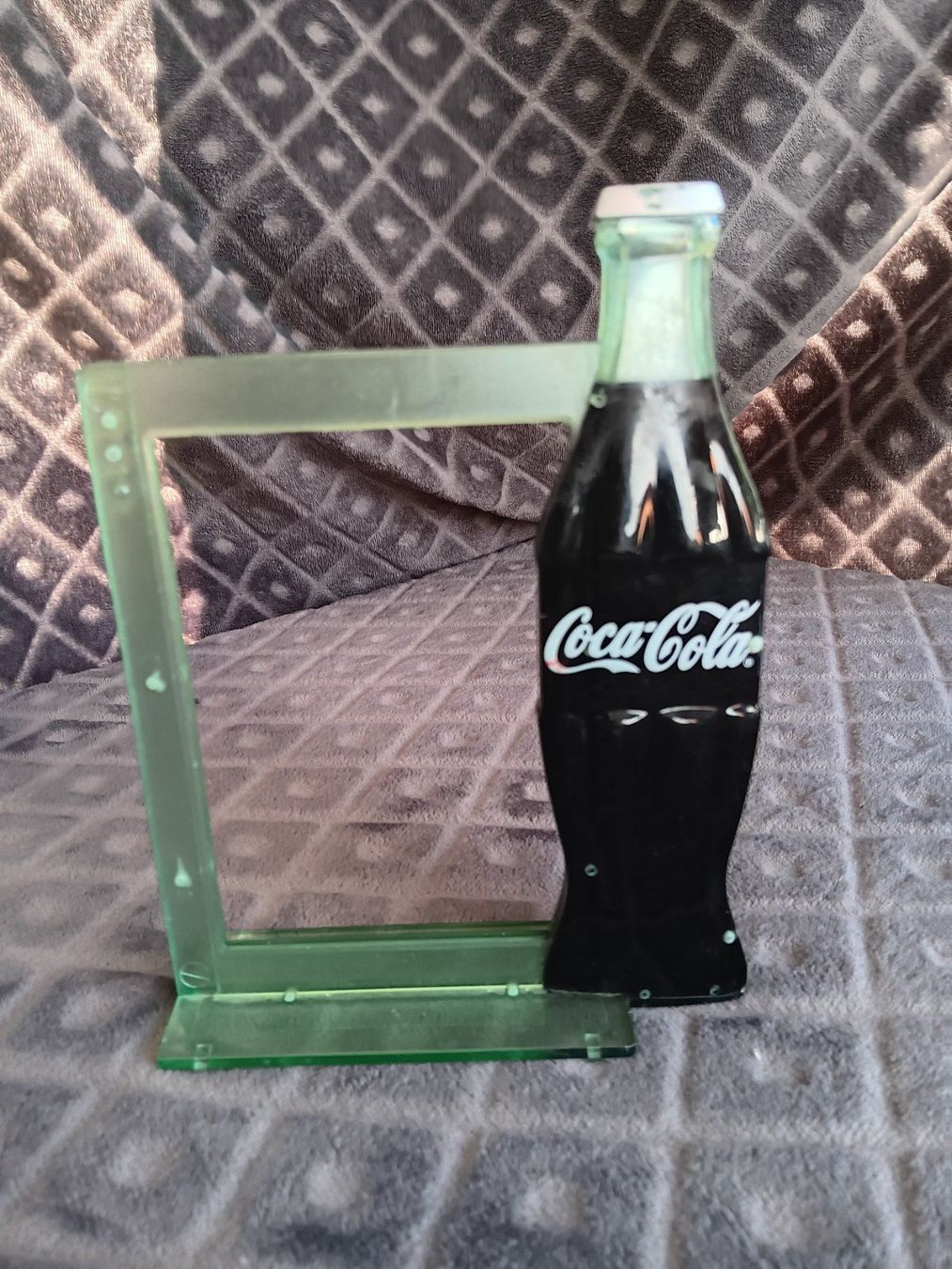 Sonstige Dekorationen & Accessoires: Porte-menu de table Coca-Cola, vintage, – Gebraucht aus pully von gringoloko