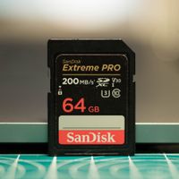 SanDisk Extreme PRO SDXC UHS-I Speicherkarte 64 GB – Bis zu