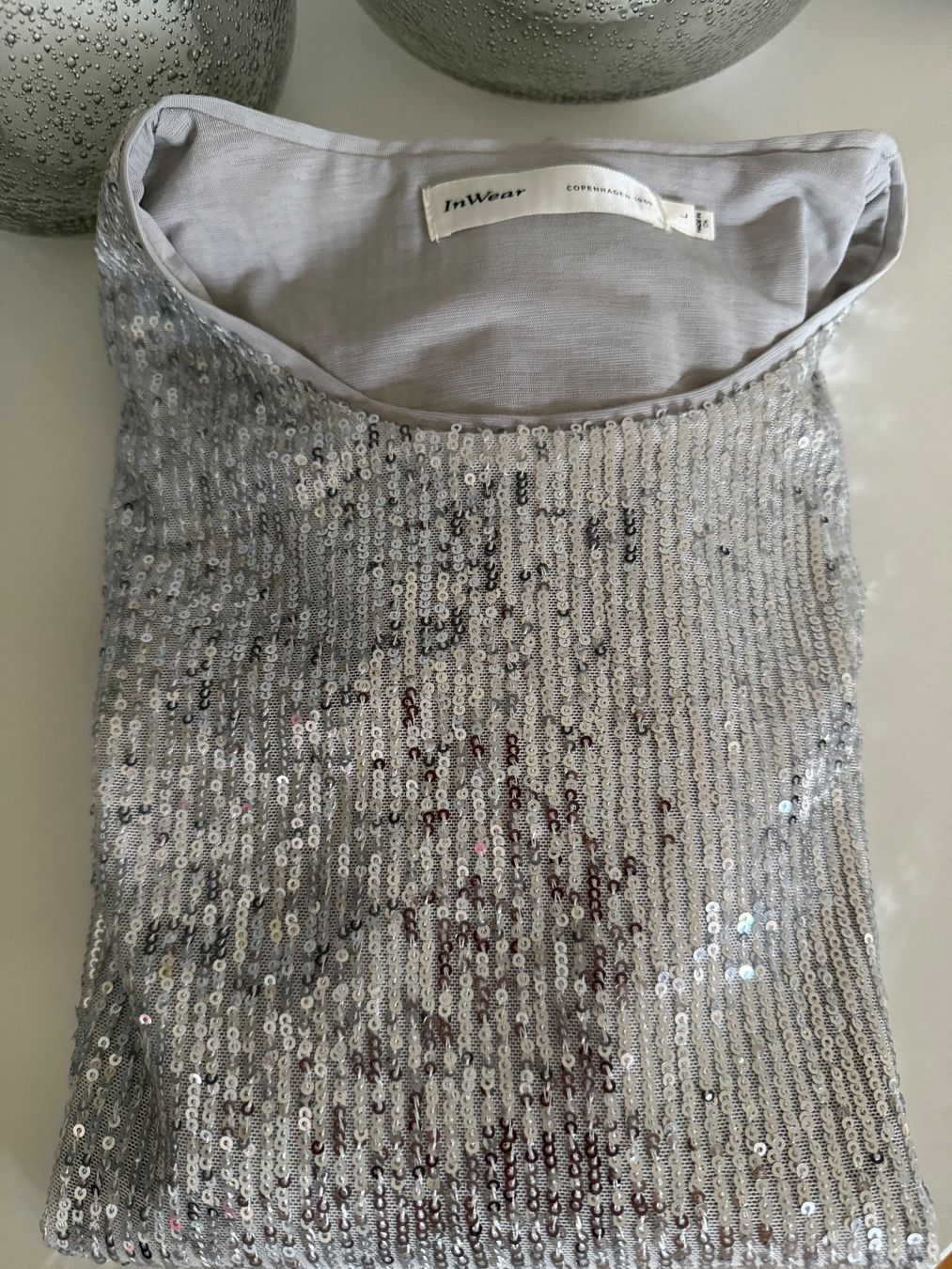 Top: Inwear Glitzer Top Gr L – Usato da Lohn SH venduto da mathea 3