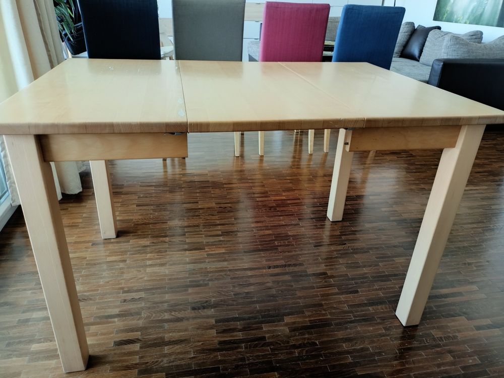 Faszinierend Esstisch 80x80 Ausziehbar Bilder