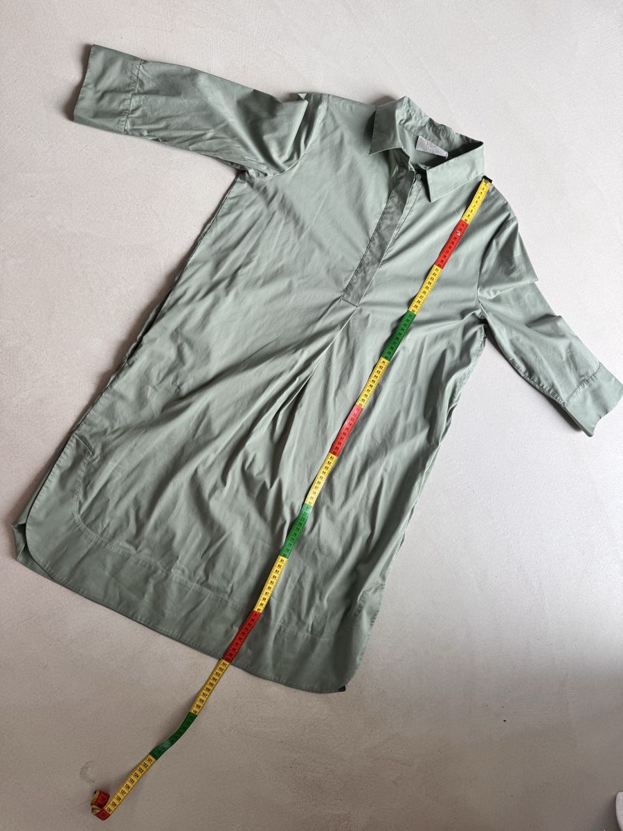 Vestiti: Hübsches khakifarbenes Kleid Gr 40 – Usato da Egg b. Zürich venduto da Kompass03 1