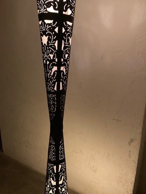 Lampade: Zylinder Stehlampe aus Metall – Nuovo (secondo la descrizione) da Zürich venduto da brupbacher01 3
