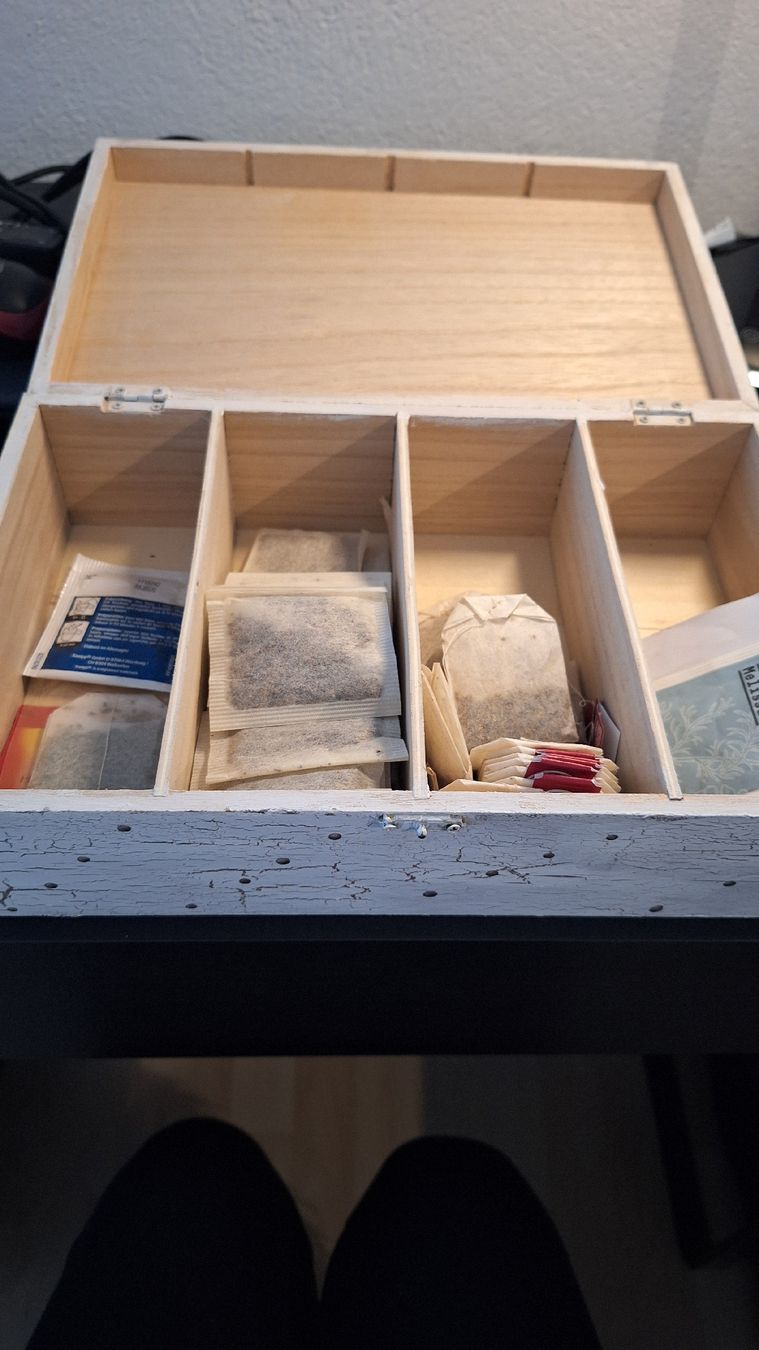 Sonstiges für Haushalt & Wohnen: Teebox Vintage – Gebraucht aus Wanzwil von chlinih93 3