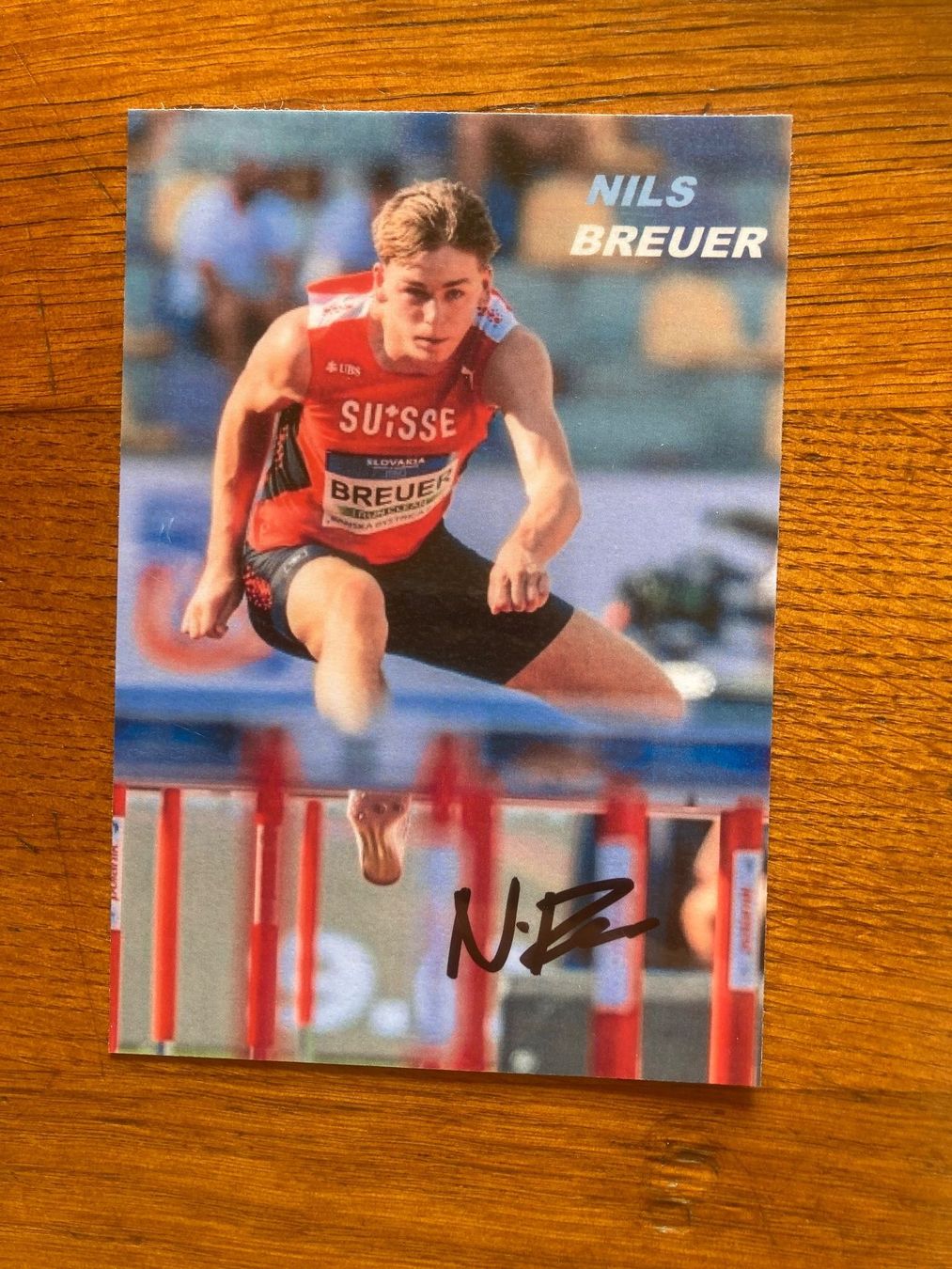 Autogramme: Nils  Breuer  /  orig. AK – Neu (gemäss Beschreibung) aus Lovens von Traktor69