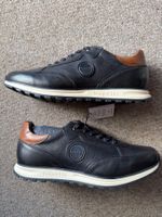 Neuer Bugatti Leder Sneaker, Herren, Gr. 44, dunkelblau