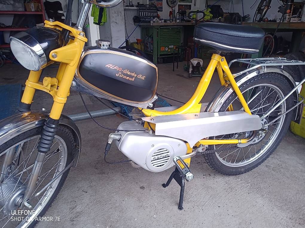 Ciclomotori: Mofa Sachs Alpa 2 Gang HG 503 motor  – Usato da Suhr venduto da ManuDe 1