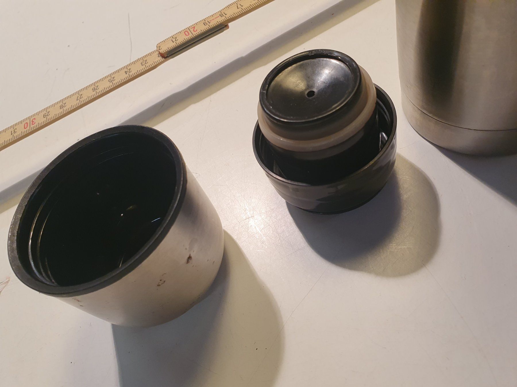 Thermos Trinkflaschen & Thermosflaschen: Thermoskanne Chromstahl 7.5 dl – Gebraucht aus Zürich von loosebone 3