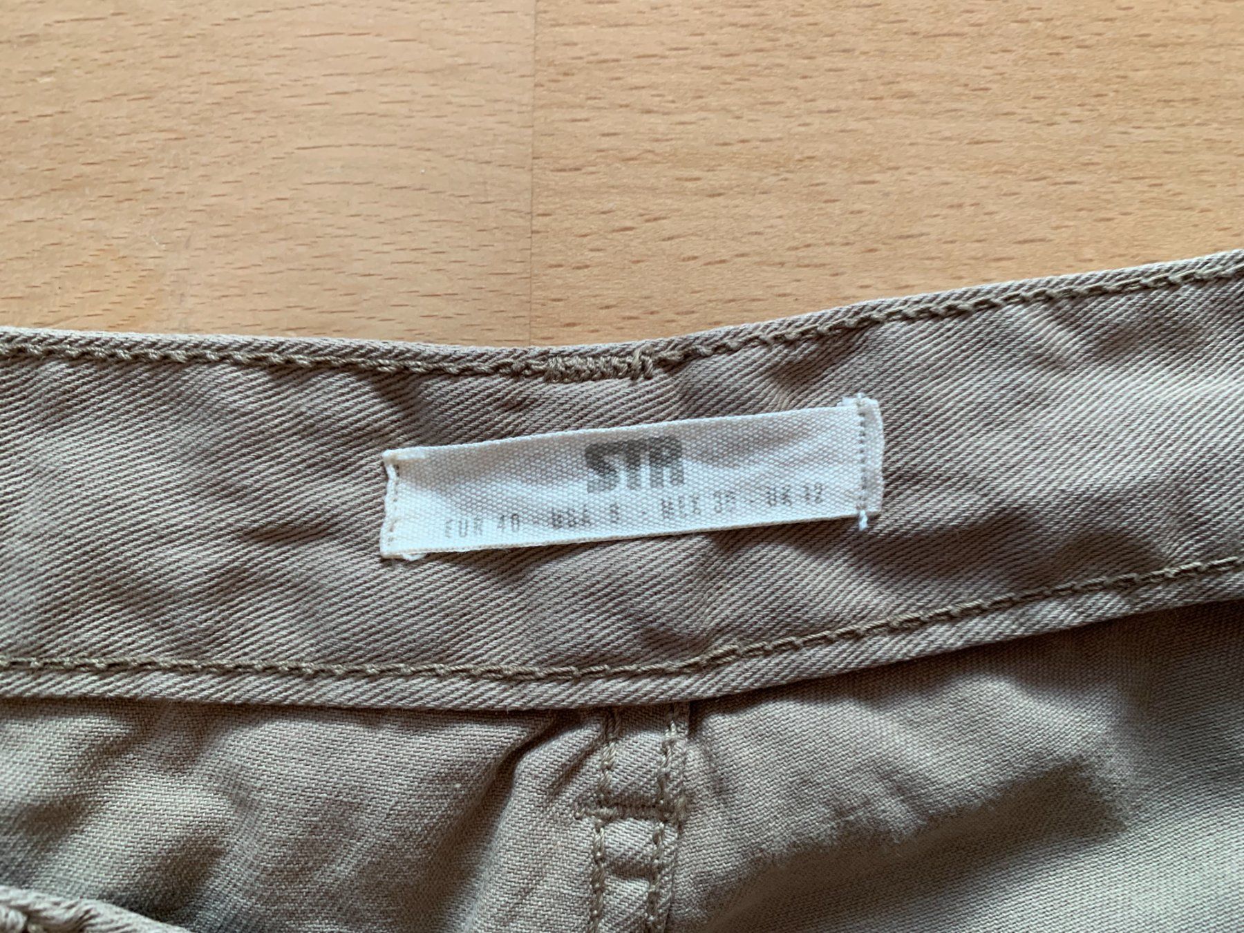 Pantaloni: STR Damen Hose, Gr. 40, Beige – Nuovo (secondo la descrizione) da Worb venduto da farben20zauber 2