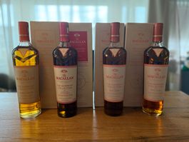 4 Macallan Single Malt Whisky