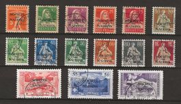 1922 : S.D.N Serie Nr. 1 - 15, einwandfrei, KP 485.--