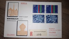 Swissair Geneva - Columbien 31.03.1969