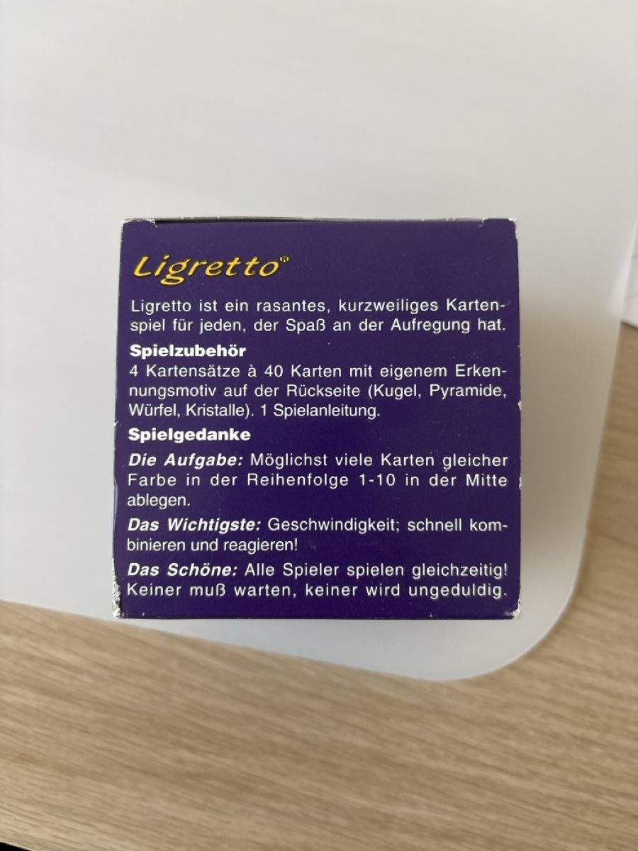 Giochi: Kartenspiel Ligretto Set  – Usato da Grosswangen venduto da Sunnyday35 1
