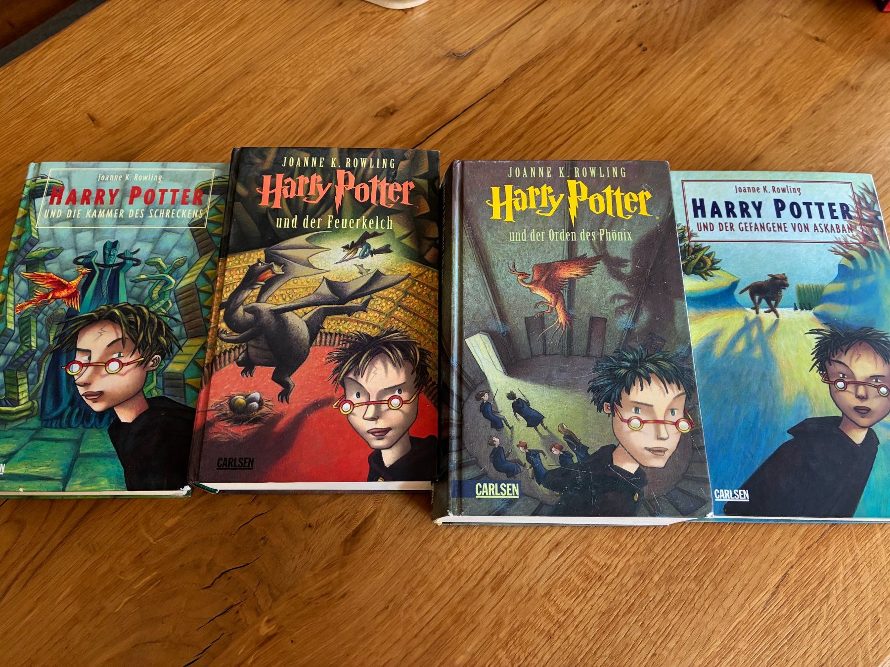 Libri: 4 Harry Potter Bücher – Usato da Dinhard venduto da sunys
