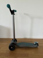 Scooter Maxi Micro Deluxe Pro (Grey Aqua Blue)