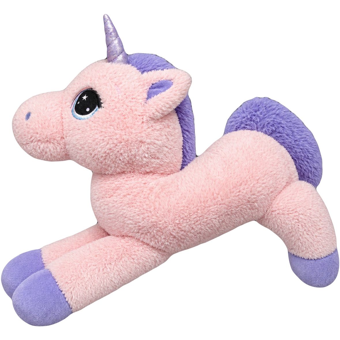 Giocattoli: Kuscheltier Einhorn Rosa-Lila – Usato da Schönenwerd venduto da ANGI-WORLD 1