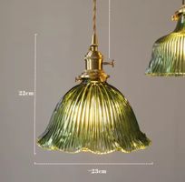 Lampe Suspendue  Style nordique moderne en pierre de verre