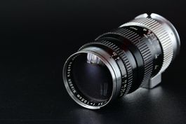Nikkor Q.C. 135mm f/3.5 für Nikon S mit Ledertasche