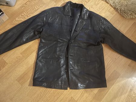 Lederjacke im Blazer Stil, Top Zustand!