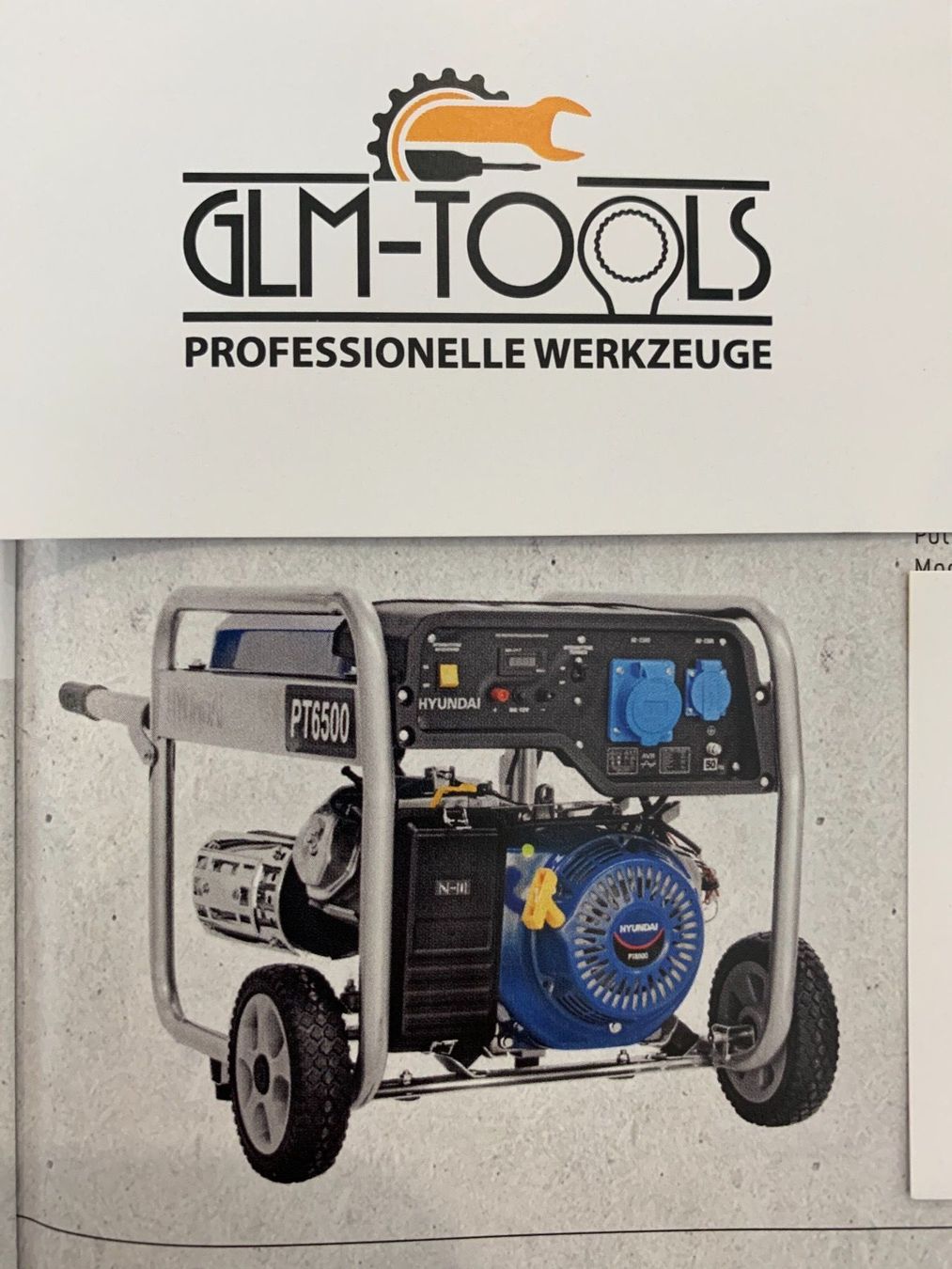 Stromgeneratoren: Generator Dynamic Hyundai 4,0 Kw + ATS – Neu und originalverpackt aus willisau von GLM-Tools. 6