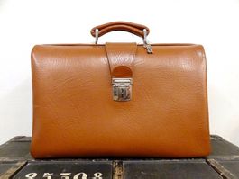 Vintage Aktentasche Kunstleder Braun Ledertasche Tasche