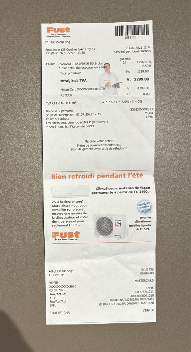 Siemens Macchine per caffè & Macchine per espresso: Siemens EQ.6 Plus Extraklasse Coffee Machine – Usato da Le Grand-Saconnex venduto da AlexeyYu 7
