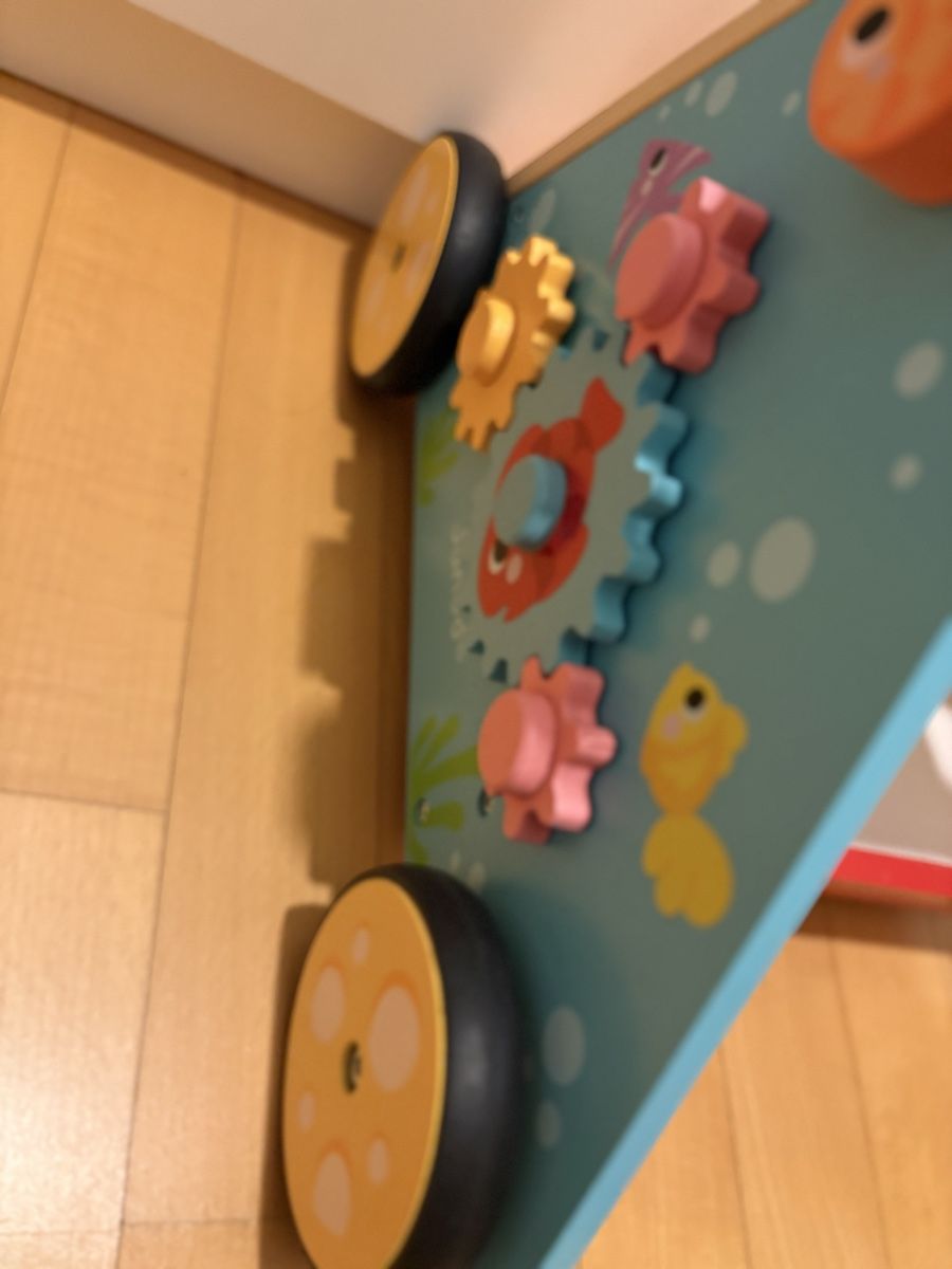 Ausili per la deambulazione: Janod Wooden Activity Baby Walker Cat – Usato da DIETIKON venduto da jmerino17 5
