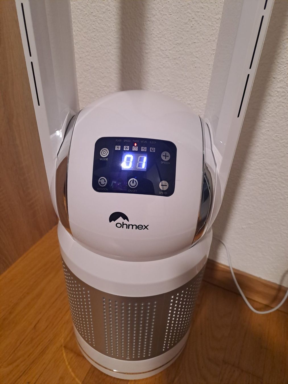 Ohmex Ventilatoren: Standventilator Ohmex mit Garantie bis 24.06.2027 – Gebraucht aus Elsau von Kellerraeumung 1