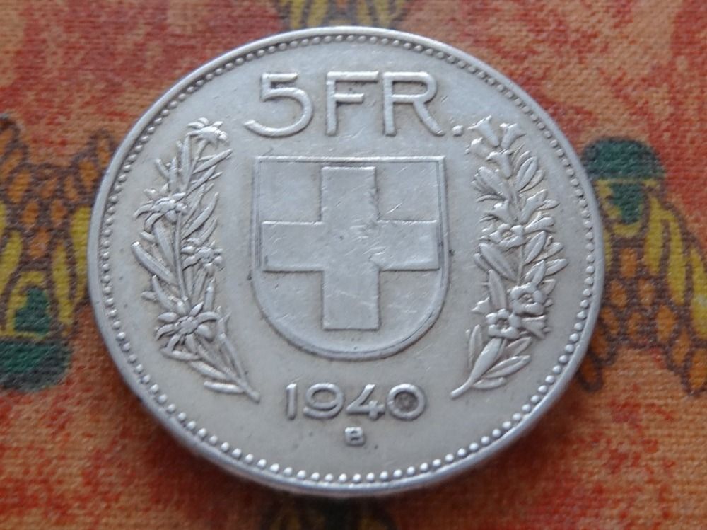 5 Fr. 1940 Kaufen auf Ricardo