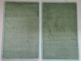 2 Stk. Türvorlege Fussmatte Eingangsteppich 80x50cm