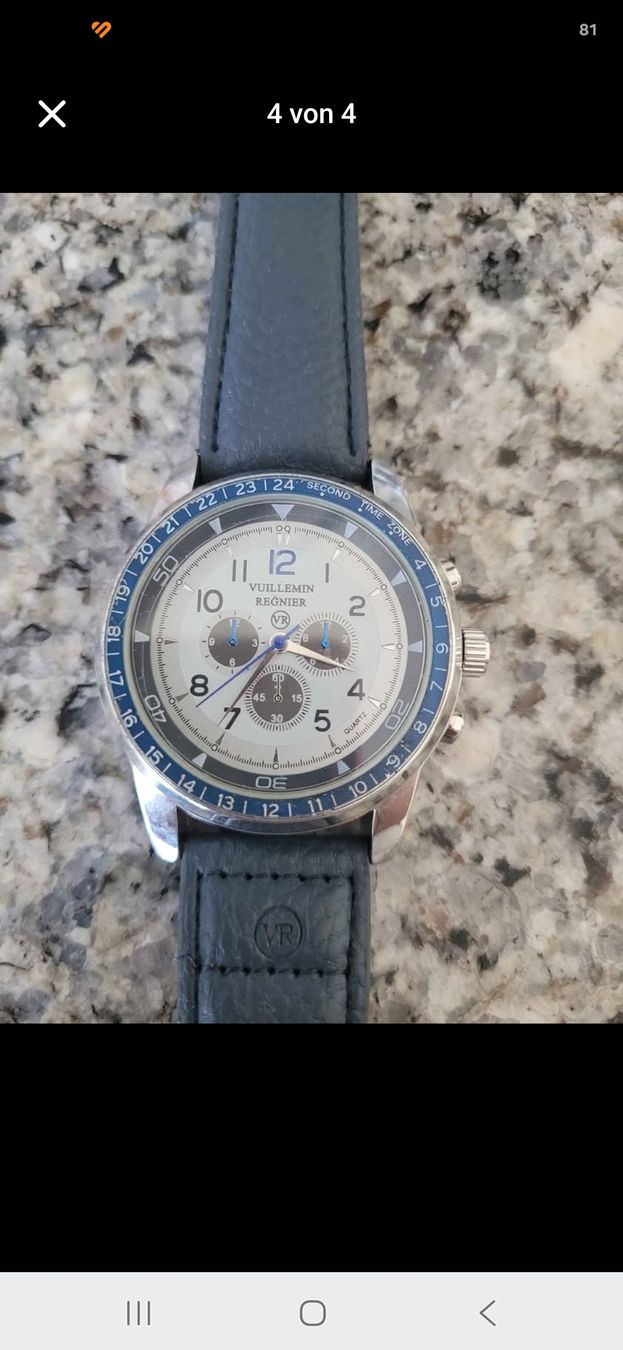 Orologi: Vuillemin Regnier Chronograph Quarz Uhr – Usato da Toffen venduto da ver_x68f 1
